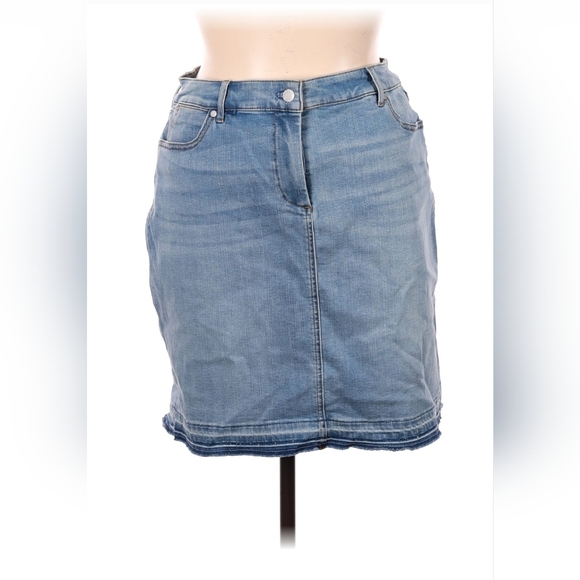 Talbots Dresses & Skirts - Talbots Denim Jean Skirt 14
